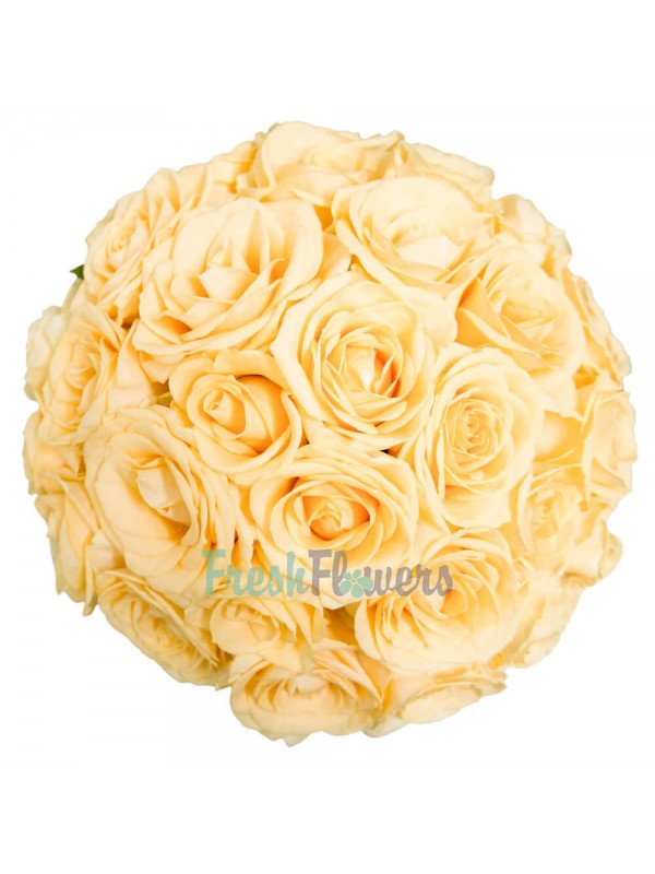Квіти в коробці "Шампань"